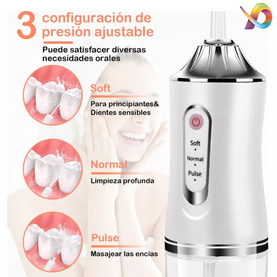 Irrigador Bucal Limpiador Dientes Eléctrico